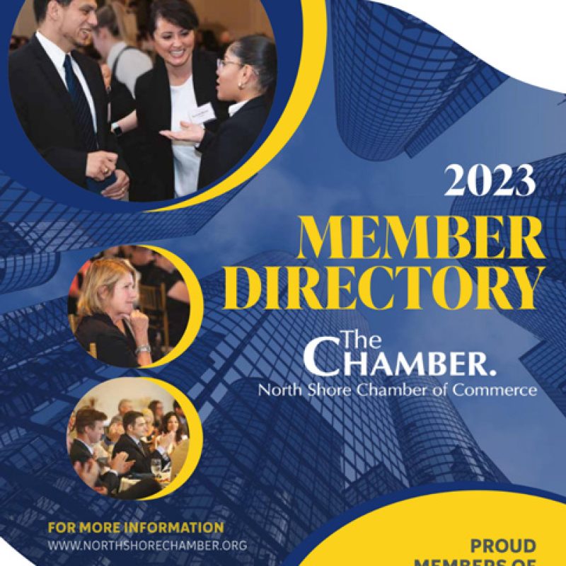 North Shore Chamber of Commerce 2023 Member Directory Cover