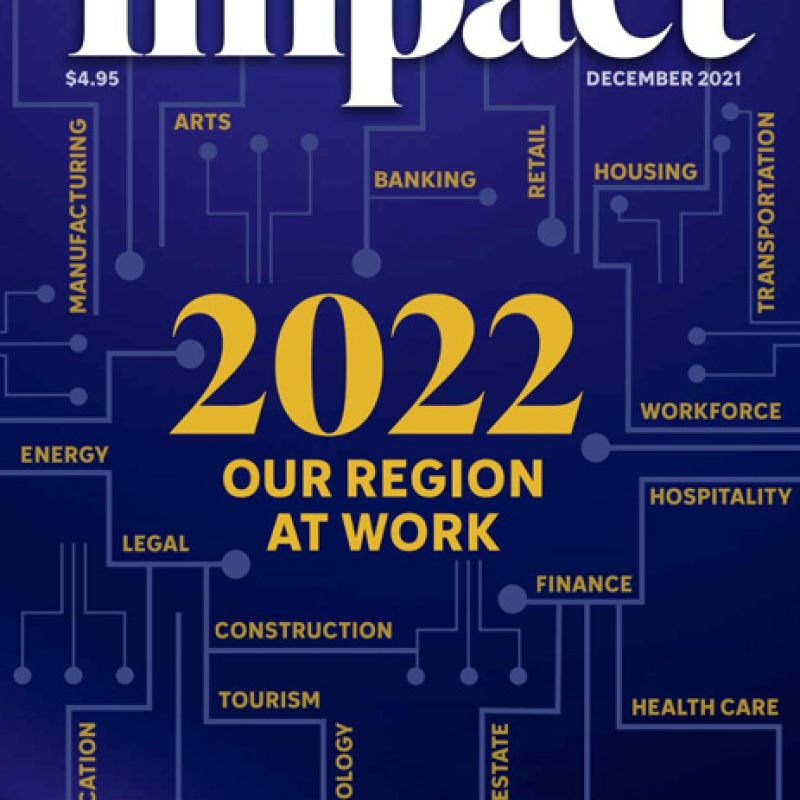 North Shore Chamber of Commerce Impact Magazine Cover December 2021 Issue